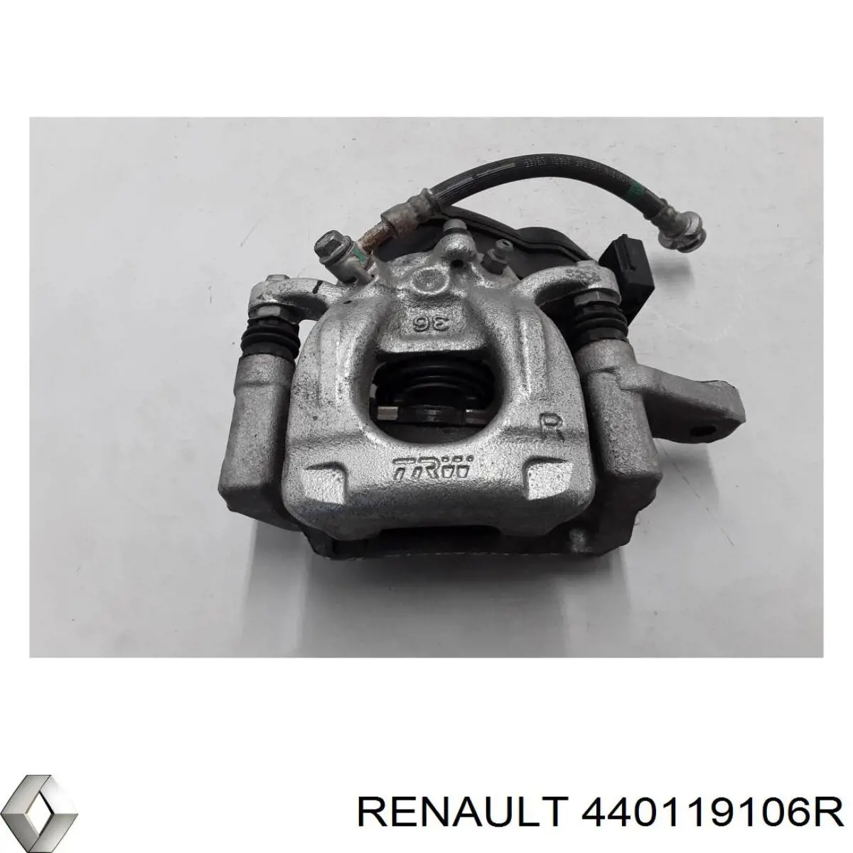 440119106R Renault (RVI) Suporte do freio traseiro esquerdo