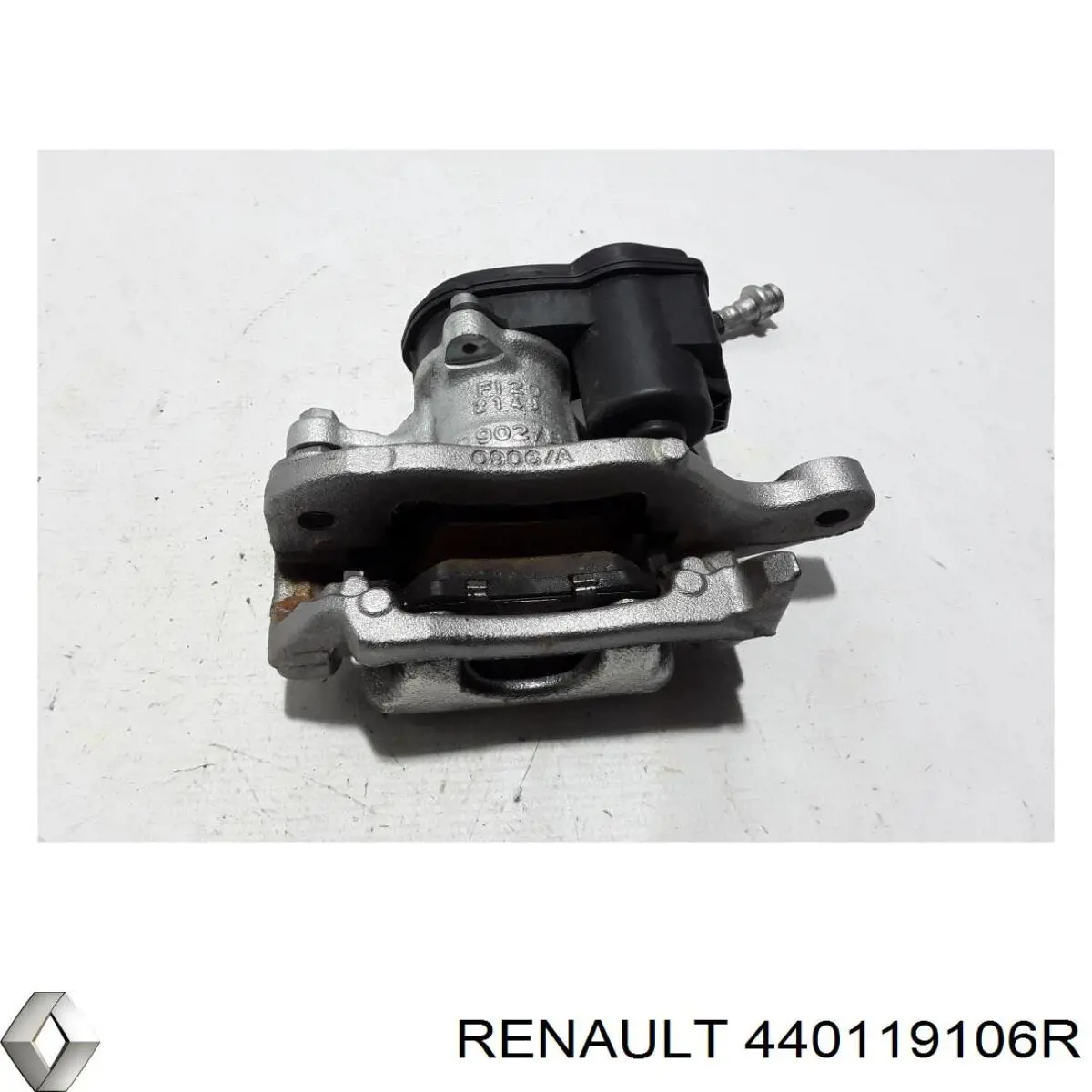Compre 440119106R Renault (RVI) Suporte do freio traseiro esquerdo