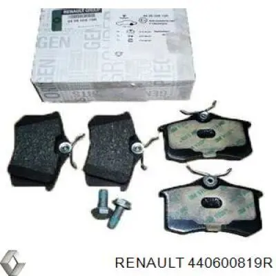 Compre 440600819R Renault (RVI) Sapatas do freio traseiras de disco