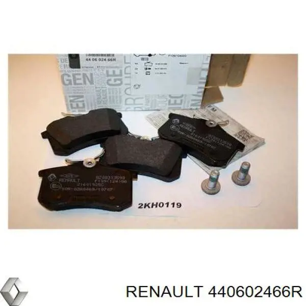 Sapatas do freio traseiras de disco Renault (RVI) 440602466R preço, a partir de 31,58 USD