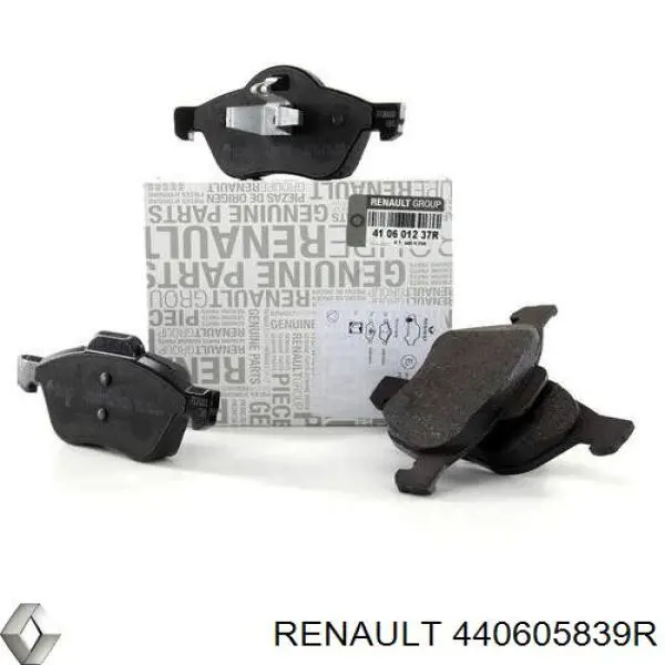 Compre 440605839R Renault (RVI) Sapatas do freio traseiras de disco
