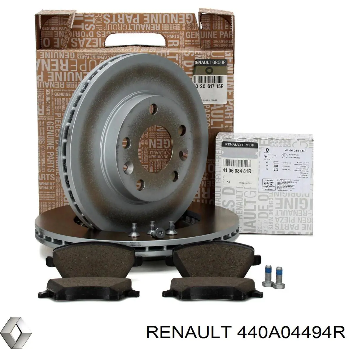 440A04494R Renault (RVI) Kit de reparação dos freios traseiros