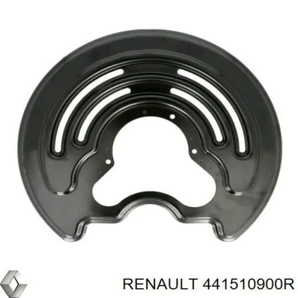 441510900R Renault (RVI) Proteção direita do freio de disco traseiro