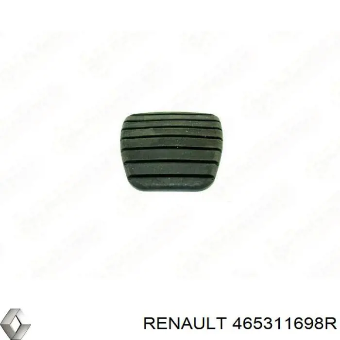465311698R Renault (RVI) Placa sobreposta de pedal do freio