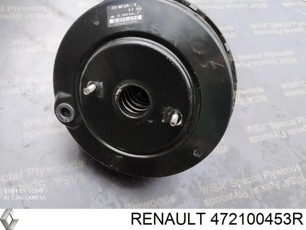 472100453R Renault (RVI) Reforçador dos freios a vácuo