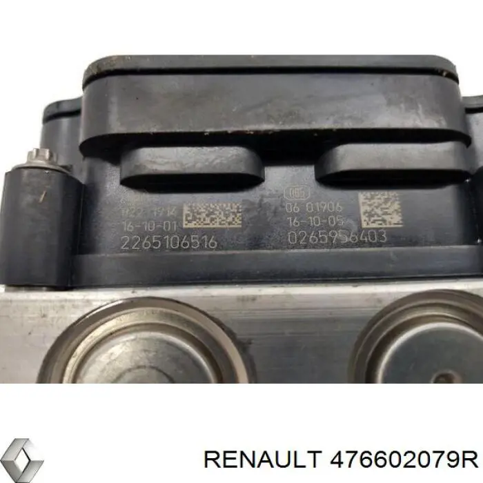 Unidade hidráulico de controlo ABS Renault (RVI) 476602079R preço, a partir de 86,98 USD