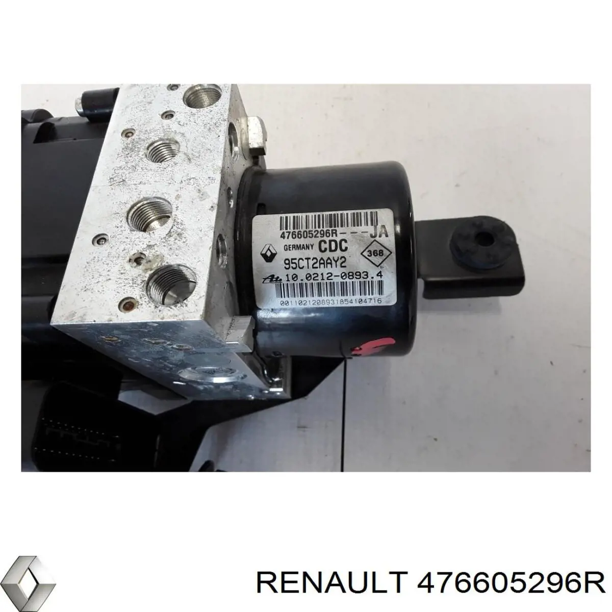 476605296R Renault (RVI) Unidade hidráulico de controlo ABS