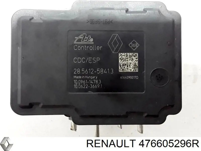 Unidade hidráulico de controlo ABS Renault (RVI) 476605296R