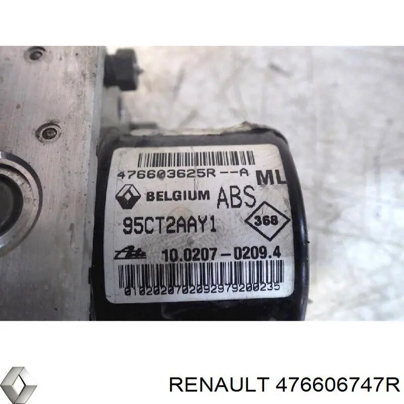 Unidade hidráulico de controlo ABS 476606747R Renault (RVI)