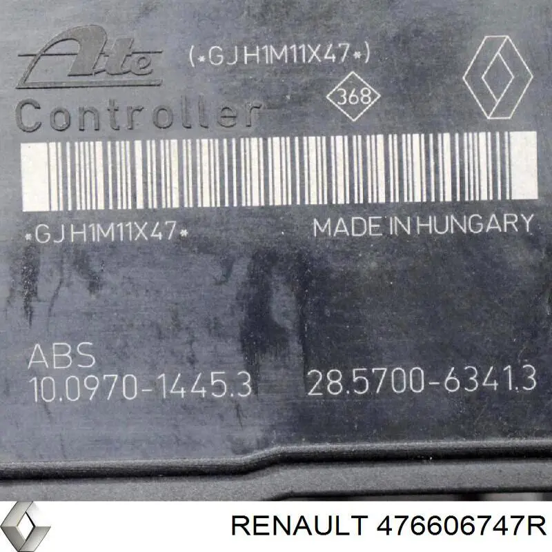 Compre 476606747R Renault (RVI) Unidade hidráulico de controlo ABS