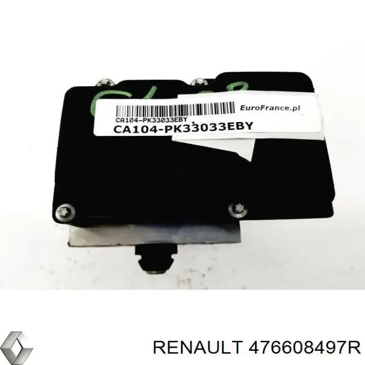 476608497R Renault (RVI) Unidade hidráulico de controlo ABS