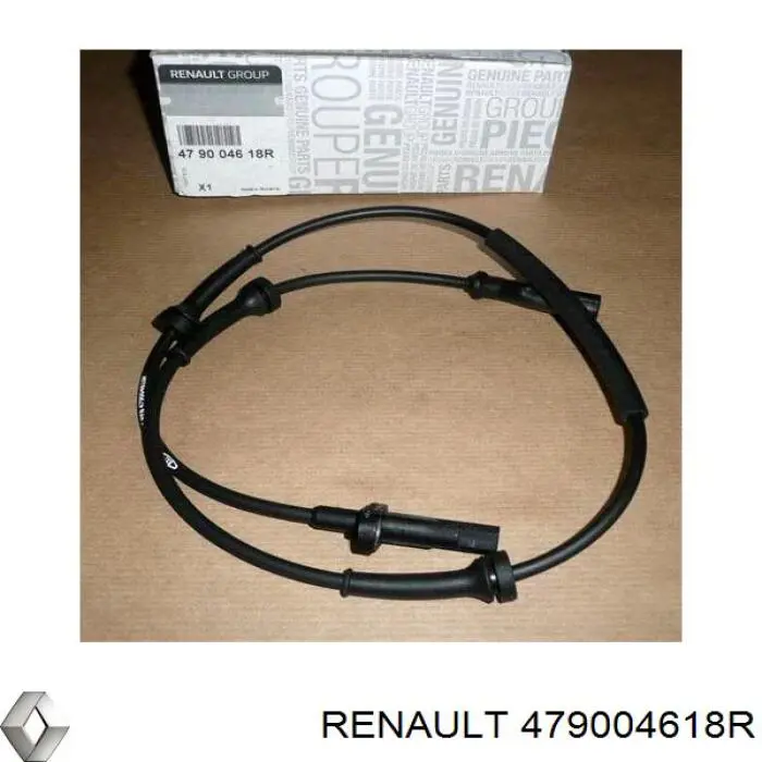 479004618R Renault (RVI) Sensor ABS traseiro