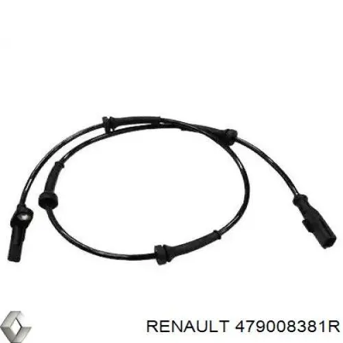 479008381R Renault (RVI) Sensor ABS traseiro