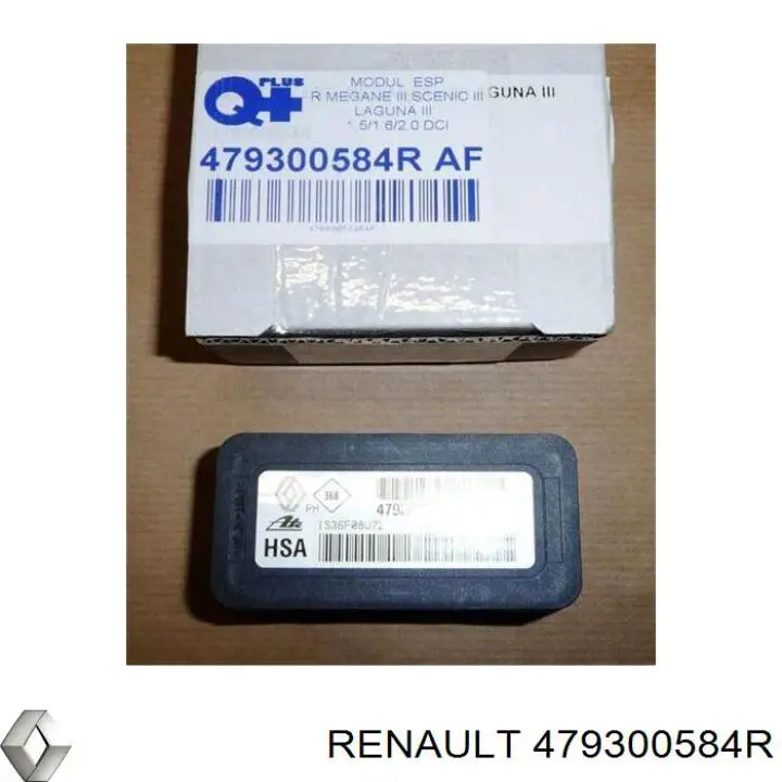 479300584R Renault (RVI) Sensor de aceleração transversal (ESP)