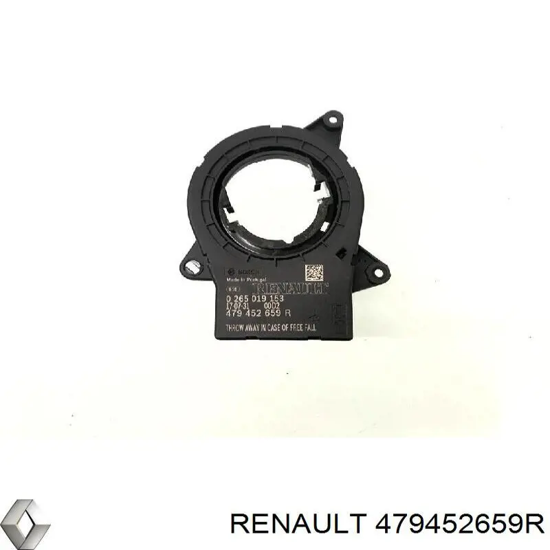 479452659R Renault (RVI) Sensor do ângulo de viragem do volante de direção