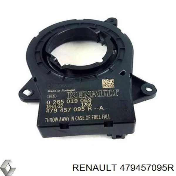 479457095R Renault (RVI) Sensor do ângulo de viragem do volante de direção