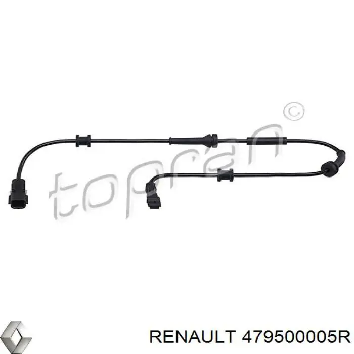 Compre 479500005R Renault (RVI) Sensor ABS traseiro
