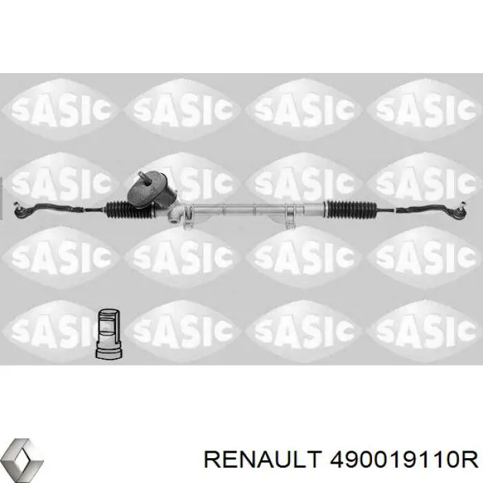 490019110R Renault (RVI) Cremalheira da direção