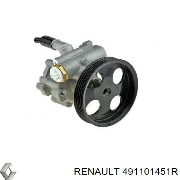 491101451R Renault (RVI) Bomba da Direção hidrâulica assistida