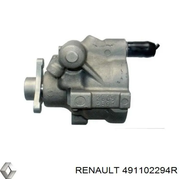 491102294R Renault (RVI) Bomba da Direção hidrâulica assistida