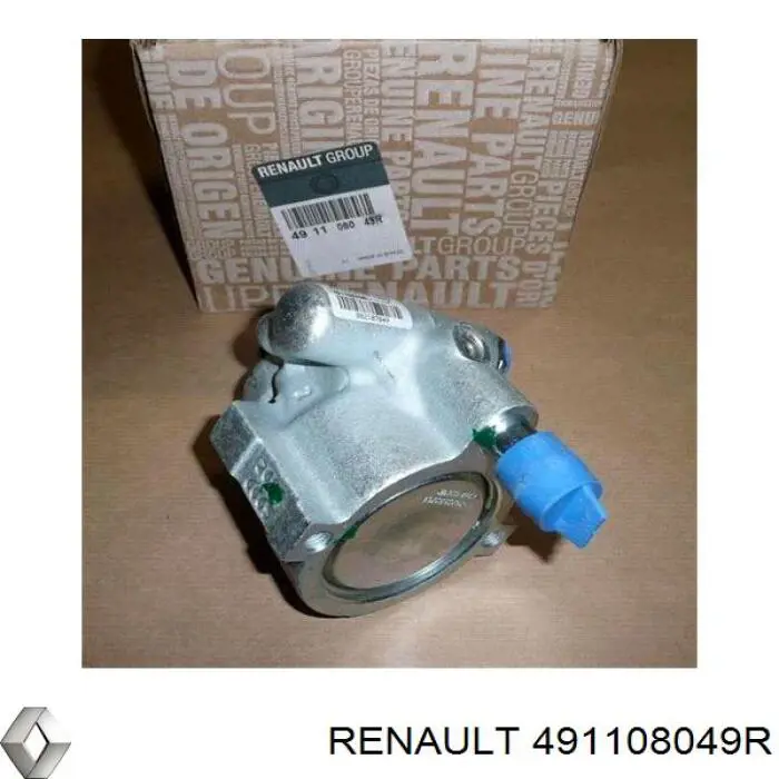 491108049R Renault (RVI) Bomba da Direção hidrâulica assistida