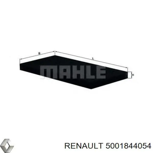 Compre 5001844054 Renault (RVI) Filtro de salão