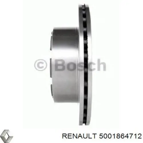 Compre 5001864712 Renault (RVI) Disco do freio traseiro