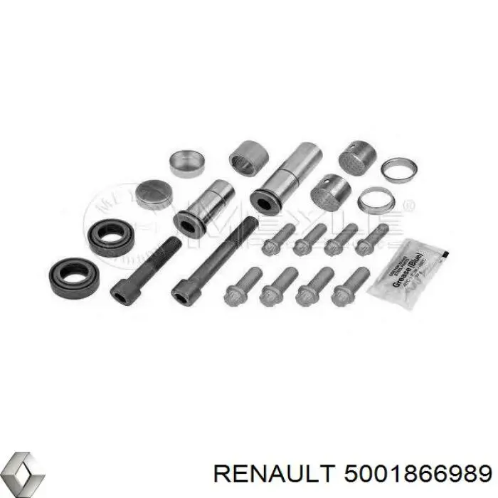 5001866989 Renault (RVI) Kit de reparação de suporte do freio dianteiro