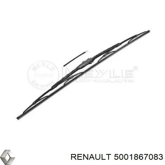 Limpa-pára-brisas do pára-brisas, kit de 2 un. Renault (RVI) 5001867083 preço, a partir de 37,77 USD