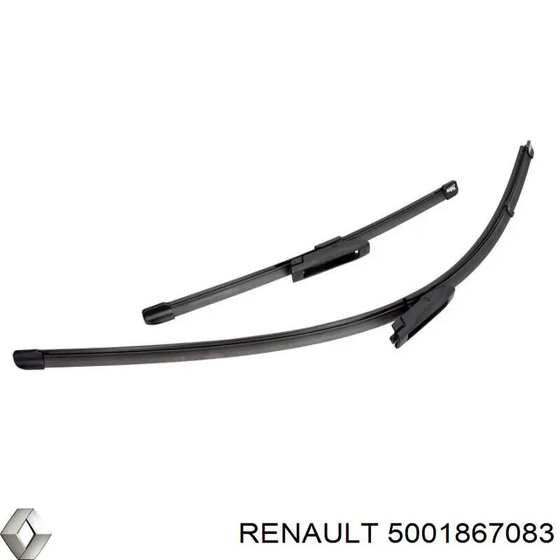 Compre 5001867083 Renault (RVI) Limpa-pára-brisas do pára-brisas, kit de 2 un.