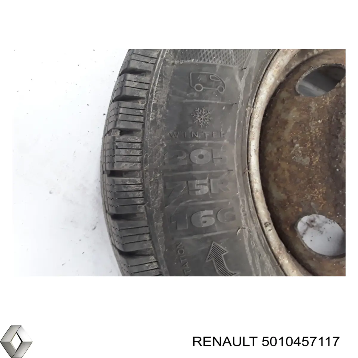 5010457117 Renault (RVI) Discos de roda de aço (estampados)