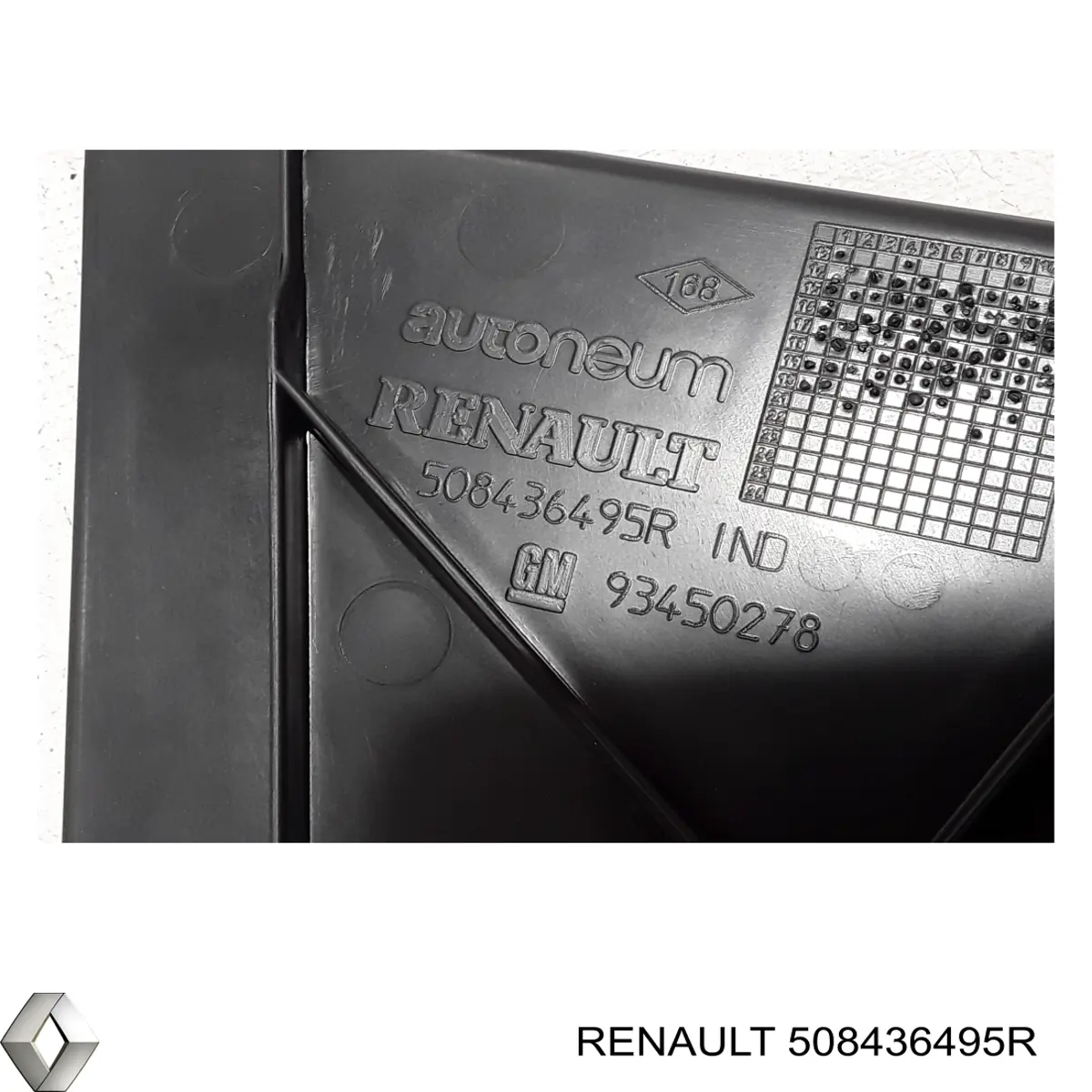 508436495R Renault (RVI) Proteção de motor esquerdo