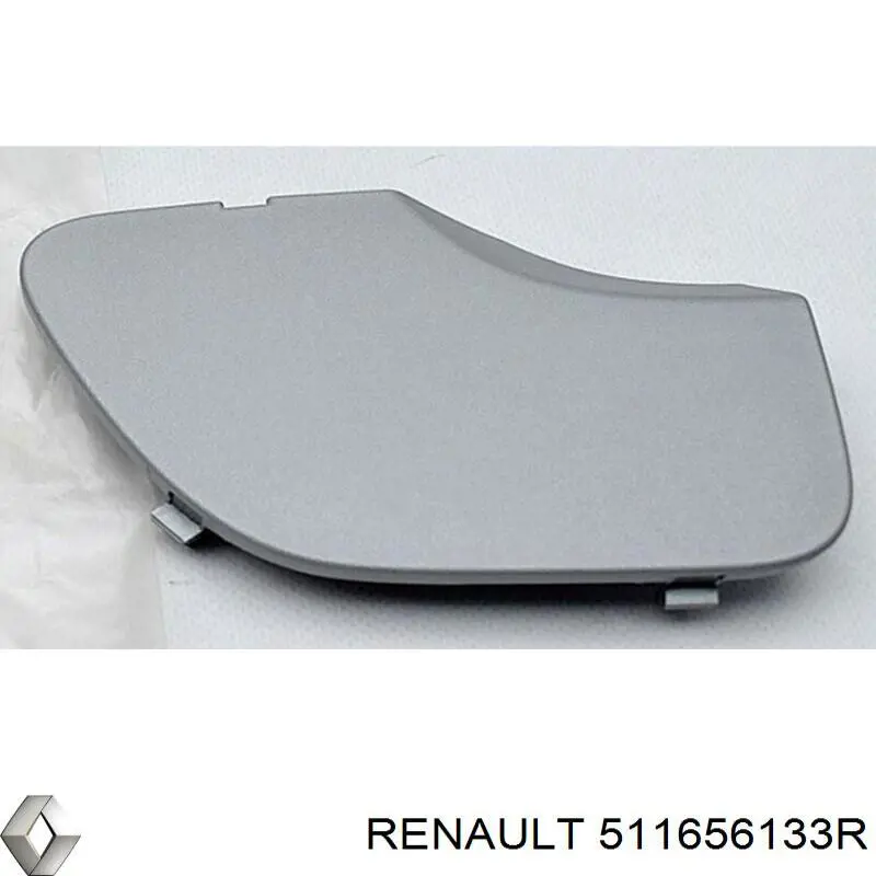 511656133R Renault (RVI) Tampão traseiro do pára-choque do gancho de reboque