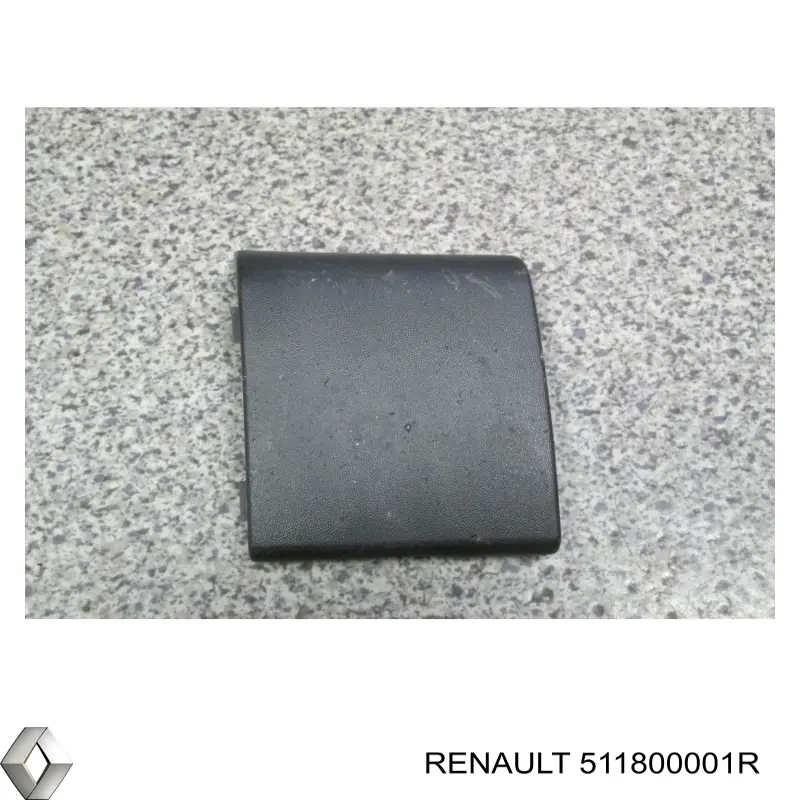 511800001R Renault (RVI) Tampão dianteira do pára-choque do gancho de reboque