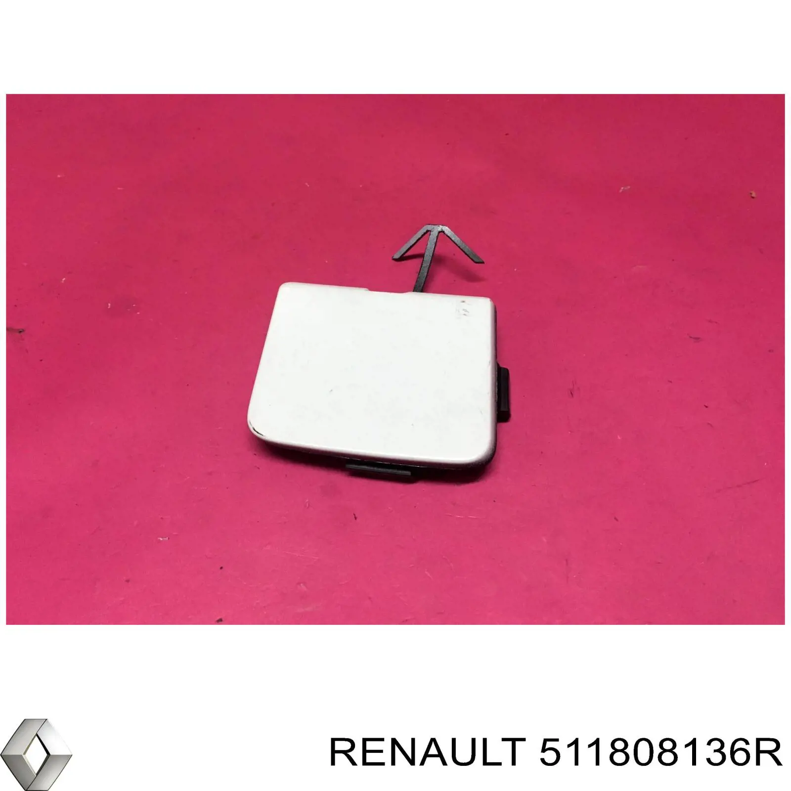 Tampão dianteira do pára-choque do gancho de reboque Renault (RVI) 511808136R preço, a partir de 7,75 USD