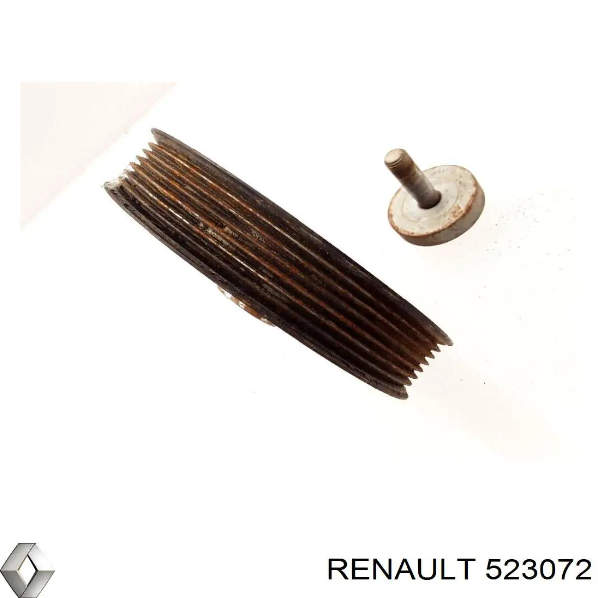 Compre 523072 Renault (RVI) Polia de cambota