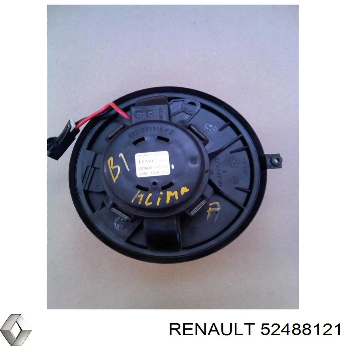 52488121 Renault (RVI) Motor de ventilador de forno (de aquecedor de salão)