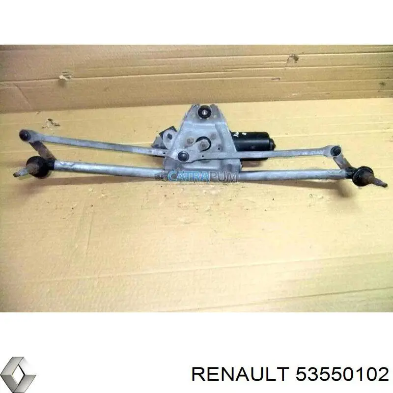 Compre 53550102 Renault (RVI) Motor de limpador pára-brisas do pára-brisas