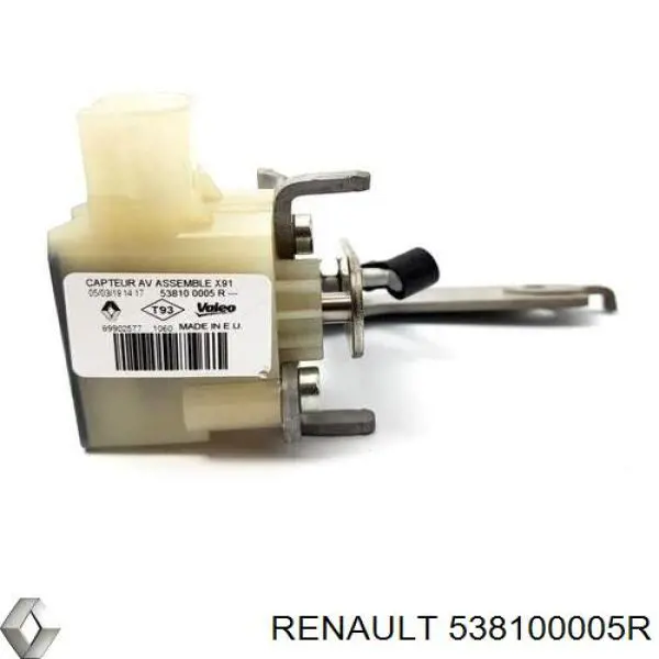 Sensor dianteiro do nível de posição de carroçaria Renault (RVI) 538100005R preço, a partir de 314,05 USD