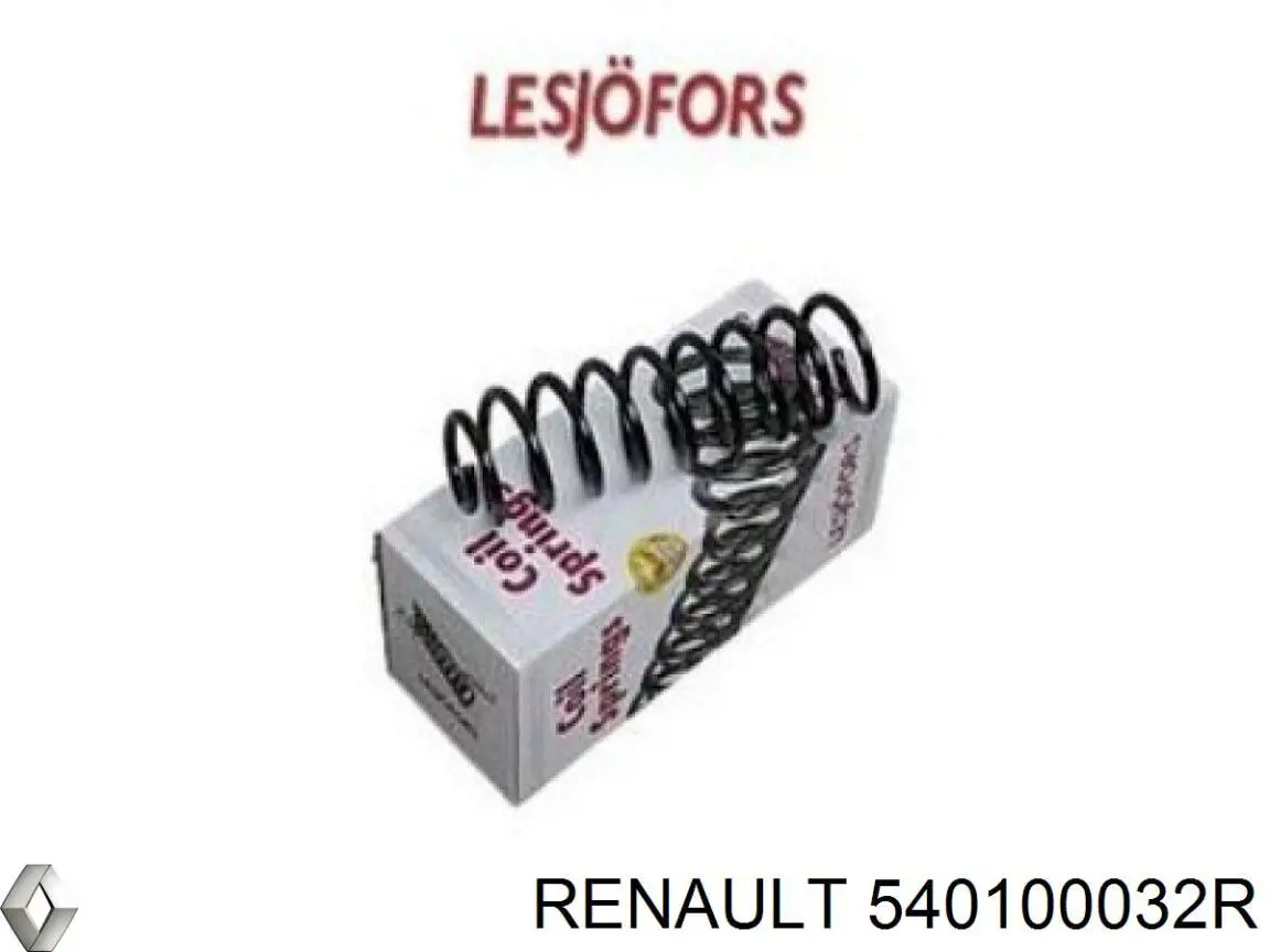 Mola dianteira Renault (RVI) 540100032R preço, a partir de 47,43 USD
