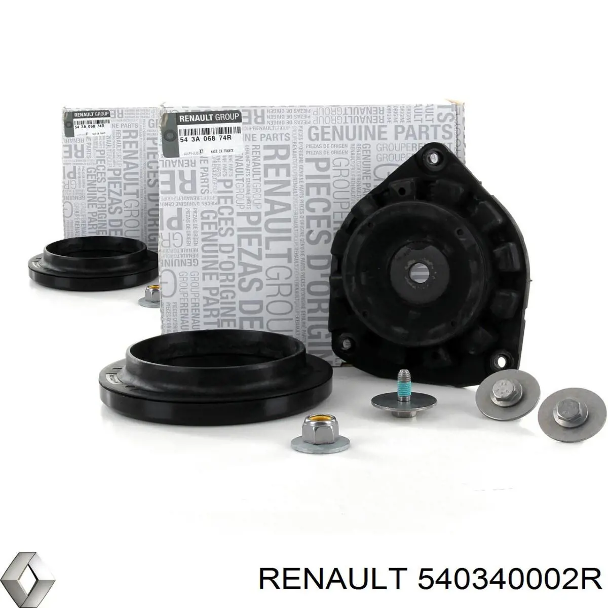 Compre 540340002R Renault (RVI) Suporte de amortecedor dianteiro
