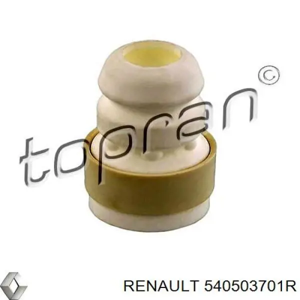 540503701R Renault (RVI) Pára-choque (grade de proteção) de amortecedor dianteiro