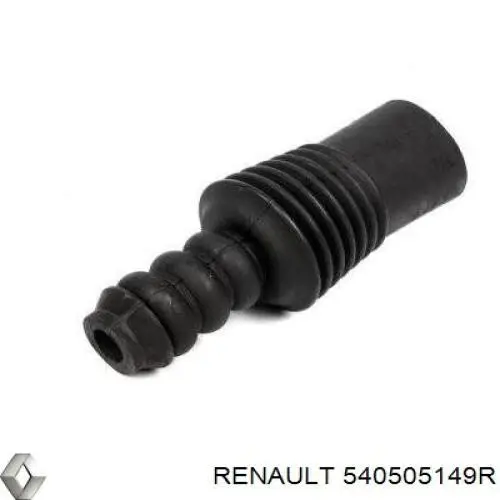 540505149R Renault (RVI) Pára-choque (grade de proteção) de amortecedor dianteiro + bota de proteção