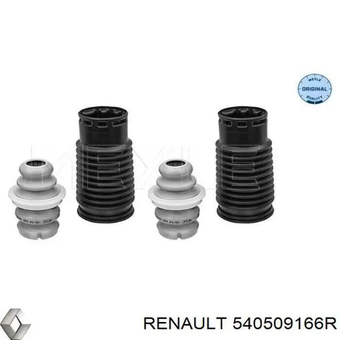 540509166R Renault (RVI) Bota de proteção de amortecedor dianteiro