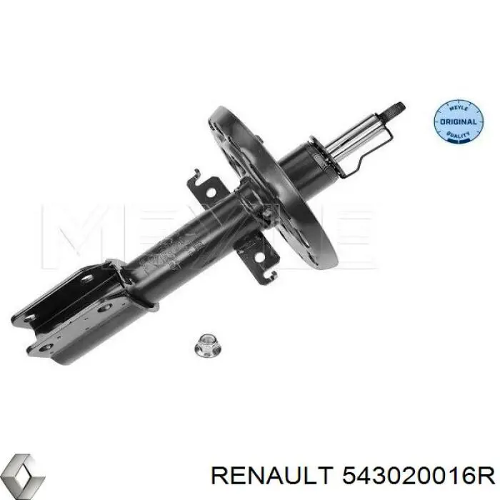 543020016R Renault (RVI) Amortecedor dianteiro