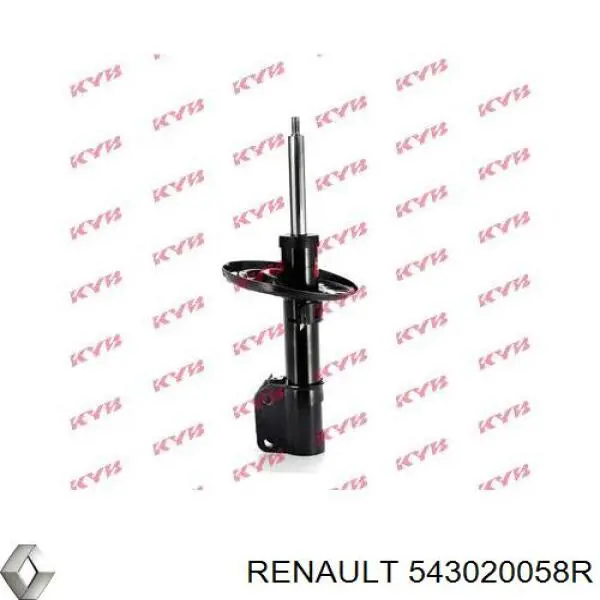543020058R Renault (RVI) Amortecedor dianteiro