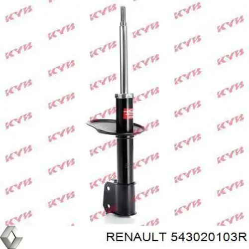 543020103R Renault (RVI) Amortecedor dianteiro