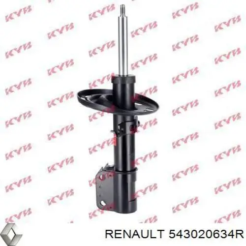 543020634R Renault (RVI) Amortecedor dianteiro