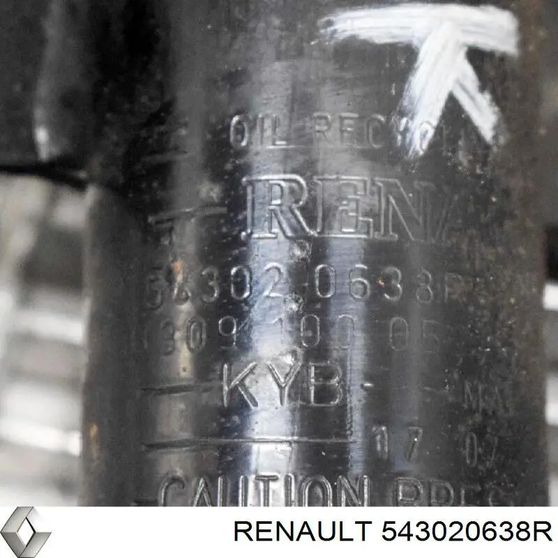 Amortecedor dianteiro Renault (RVI) 543020638R preço, a partir de 81,12 USD