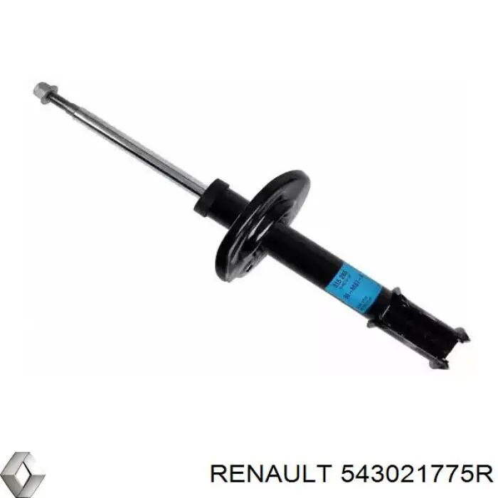 543021775R Renault (RVI) Amortecedor dianteiro